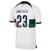 Original Fußballtrikot Portugal Joao Felix 23 Auswärtstrikot WM 2022 Für Herren